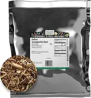Frontier Co-op Sarsaparilla Root, Indian, Cut & Sifted, Kosher | 1 lb. Bulk Bag | Hemidesmus indicus (L.) Schult.