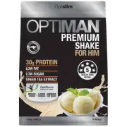 Optislim Optiman Premium Shake Protein Powder For Him 1.68kg Vanilla