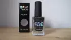 Holo Taco Black Holo Wish glitter holographic nail polish - NEW IN BOX, discon'd