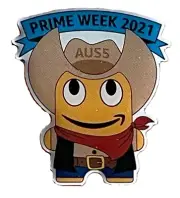 Prime Cowboy Amazon employee peccy pin