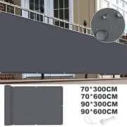 Balcony Privacy Screen Cover Fence Waterproof Shade Cloth 70% UV Deck Shade Sail