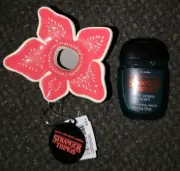 BBW Stranger Things Demogorgon Flower Pocketbac Holder Keychain The Upside Down