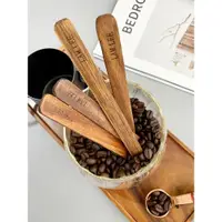 在飛比找ETMall東森購物網優惠-唯物生活 創意咖啡勺相思木咖啡攪拌棒攪拌勺精致高級