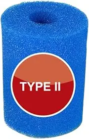 HOgardenME Filter Sponge for Intex Type II, Pool Filter Sponge Cartridge Reusable Foam Pool Filter for Swimming Pool Pump Cartridge Pool Filter for Pool Cleaning