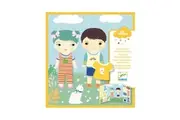 Djeco Clothes Stickers Set Kids Children Art Craft Activity Fun Play 18m+