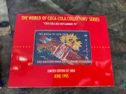 the world of coca cola collectors series calling card 1995 - limited edition