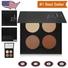 Dark Contour Palette - Matte Blendable Powders for Customized Stunning Looks