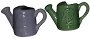 Mini Water Can - Salt and Pepper Shakers - Stoneware - New