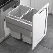Hailo US Cargo 21 Kitchen Waste Bin Pull-Out Soft Close Organize Space
