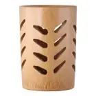 Bamboo Toothbrush Holder Leaf Toothpaste Holder Toothbrush Cup Bathroom