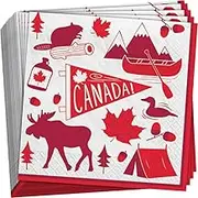 Canadian Print And Design Luncheon Napkins