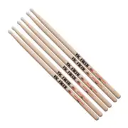 3 Pairs Vic Firth 3A American Classic Hickory Nylon Tip Drumsticks / 3AN