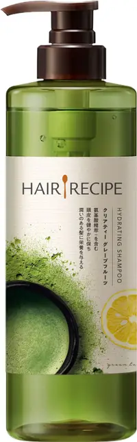 在飛比找誠品線上優惠-髪的食譜HAIR RECIPE/ 530ML/ 綠茶柚子淨油