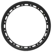 Weld Racing Sprint Beadloc Ring Black Suit 15" Rim, 16 Bolt LHR (Slotted)