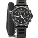 VICTORINOX瑞士維氏 Fieldforce 經典計時套錶-黑 42mm / VISA-241926.1