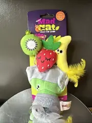 Mad cat sassy smoothie doorknob cat toy