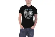 Metallica T Shirt Heart Broken Band Logo new Official Mens Black