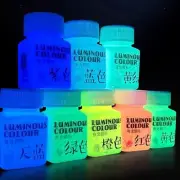 58ML Fluorescent Acrylic Paint Glow in the Dark Paint for DIY & Party Decor