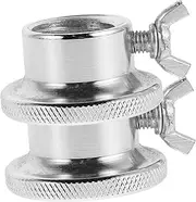 EXHUMKY Fitness Dumbbell Nuts 2 Pack Barbell Weight Clamps Dumbbell Collar Clamps Screw Standard Barbell Screw Collar