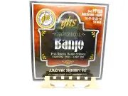 GHS 5 String Med LT PF135 Banjo Strings & GB-3 Bridge W/Bone Inserts- 5/8" High