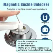 Security Tag Removal Tag Removing Tool for Shopping Malls Supermarkets