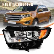 Headlight Assembly For 2015 2016 2017 18 Ford Edge Halogen Style Left Side