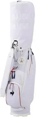 le coq sportif Golf Ladies Cart Caddy Bag 8.5 x 46 inch 2.9kg White QQCXJJ00