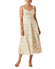 Astr the Label Julietta Midi Dress