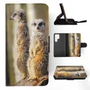 FLIP CASE FOR SAMSUNG GALAXY|CUTE ANIMAL MEERKAT 3