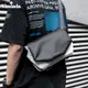 潮流酷黑機能郵差包 斜背包 磁扣肩帶 側背包 肩背包 斜背包 隨身包 男 輕量機能冒險包