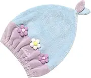 Soft Hair Drying Hat Women's Head Towel for Wet Hair Fleece Dry Hair Cap Hair Towel Rapid Drying Cap Fashionable