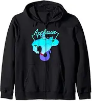 [Disney] Aladdin Genie Neon Applause Sign Vintage Icon Zip Hoodie
