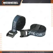 Rhino Rack 3m / 10ft Tie Down Straps - heavy duty 25mm / 1" polyester webbing
