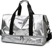 LEcylankEr Women's Large Sports Bag with Shoe Compartment Waterproof Gym Bag with Wet Compartment Sports Bags Large for Training Business Travel Shopping Fitness