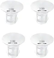 bliblo 4pcs Flange Insert 21mm,Compatible with Medela/TSRETE/momcozy,BPA Free Silicone Insert for Wearable Breast Pump Shield/Flange Insert，Milk Collector 24mm Universal