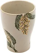 Hasami Ware 478106 Isayama Pottery Teacup, Small, Mimosa, Made in Japan