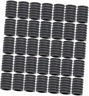 UTHCLO 200pcs Black Lanyard Adjustable Buckle Anti-slip Hooks for Jaw Strap Strap Toggles Chin Strap Making Accessories