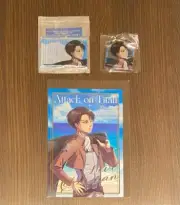 Attack On Titan Karaoke No Tetsujin Reprint Umi Levi Set V Japan Anime