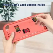Nintendo Switch Lite 2019 w/3 Game Card Slots - Soft Silicone Shock Pr Case for