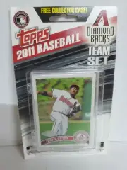 2011 Topps Baseball Arizona Diamondbacks Team Set Blister Pack 17 cards w/case