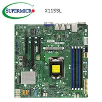 在飛比找PChome24h購物優惠-超微Supermicro X11SSL 伺服器主機板