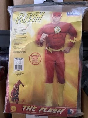 Men's The Flash Muscle Chest Costume