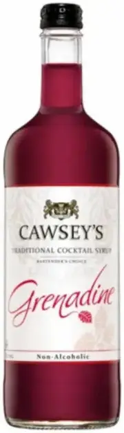 Cawseys Grenadine Cordial 750ml