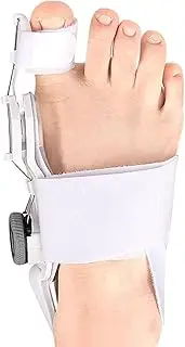 Foot Straightener Splint Brace - Adjustable Knob Clamp | Hammer Toe Corrector For Women, Rotated 180 Degree, Breathable For Correction For Women