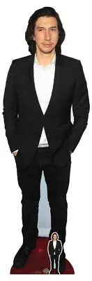 Adam Driver Lifesize and Free Mini Cardboard Cutout / Standee / Standup