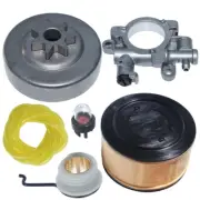 7T Clutch Drum Air Filter Oil Pump Kit for STIHL MS311 MS391 MS 311 391 Chainsaw