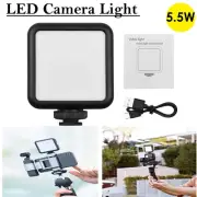 49 LED USB Dimmable Camera Video Light Panel Lamp Bracket DLSR Photo Lighting Au