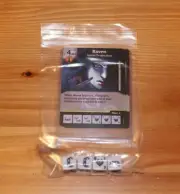 Dice Masters Kryptonite Crisis * RAVEN * RARE Uncommon CUR 4 dice
