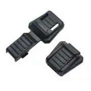 50pcs Zipper Pull Cord Lock Cord Ends Paracord Clips Plastic Buckle for Parac...
