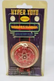 Vintage Red Hyper Yoyo Pro Spinner Professional Auto Return System 1999
